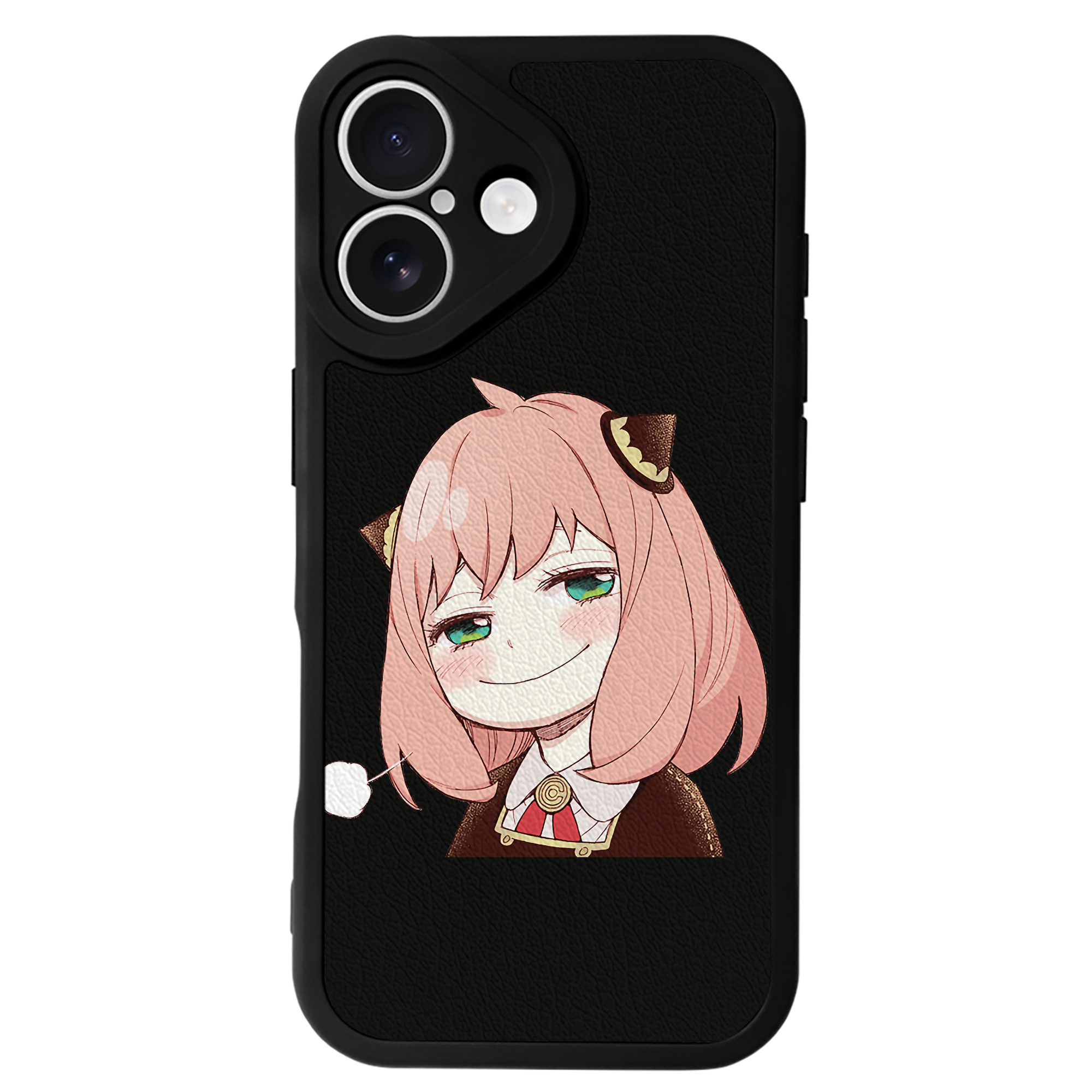 （画像用） SPY×FAMILY间谍家家酒 【iPhone 16シリーズ対応】シリコンスマホケース（レザー調） 材質：シリコン
